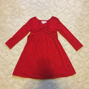 Bonnie Jean Red Christmas Dress - Girl’s Size 6